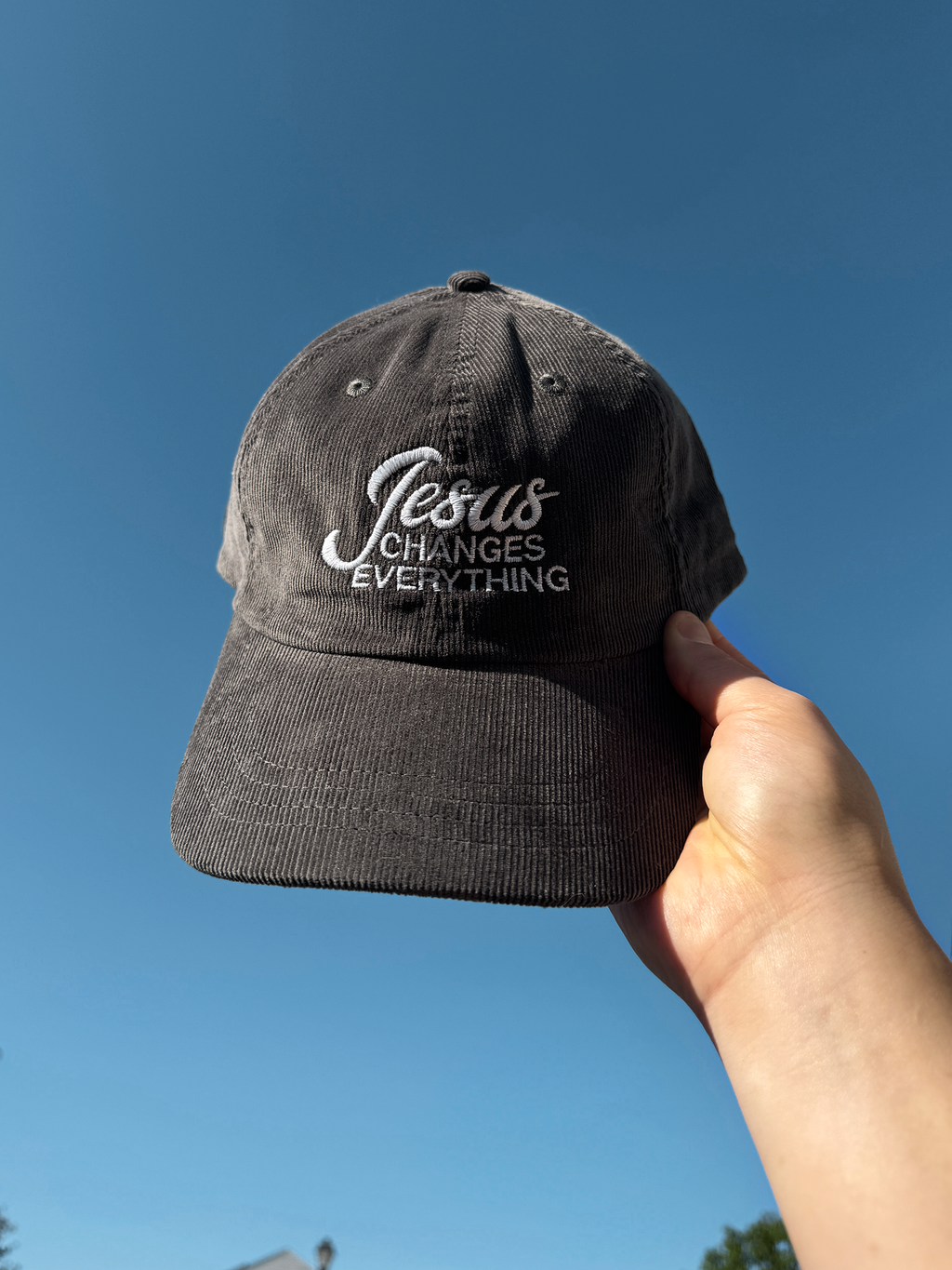 Jesus Changes Everything | Vintage Corduroy Cap
