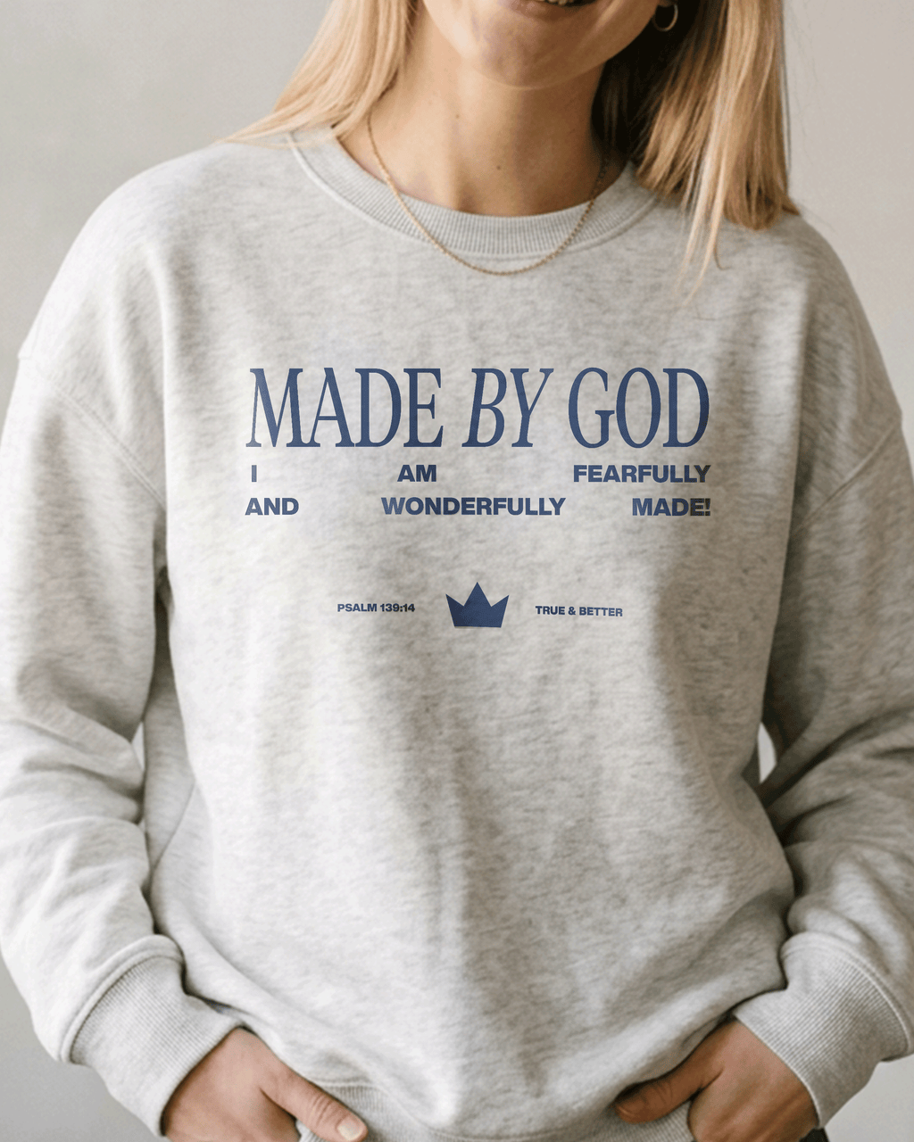 God Made Me Unisex Crewneck