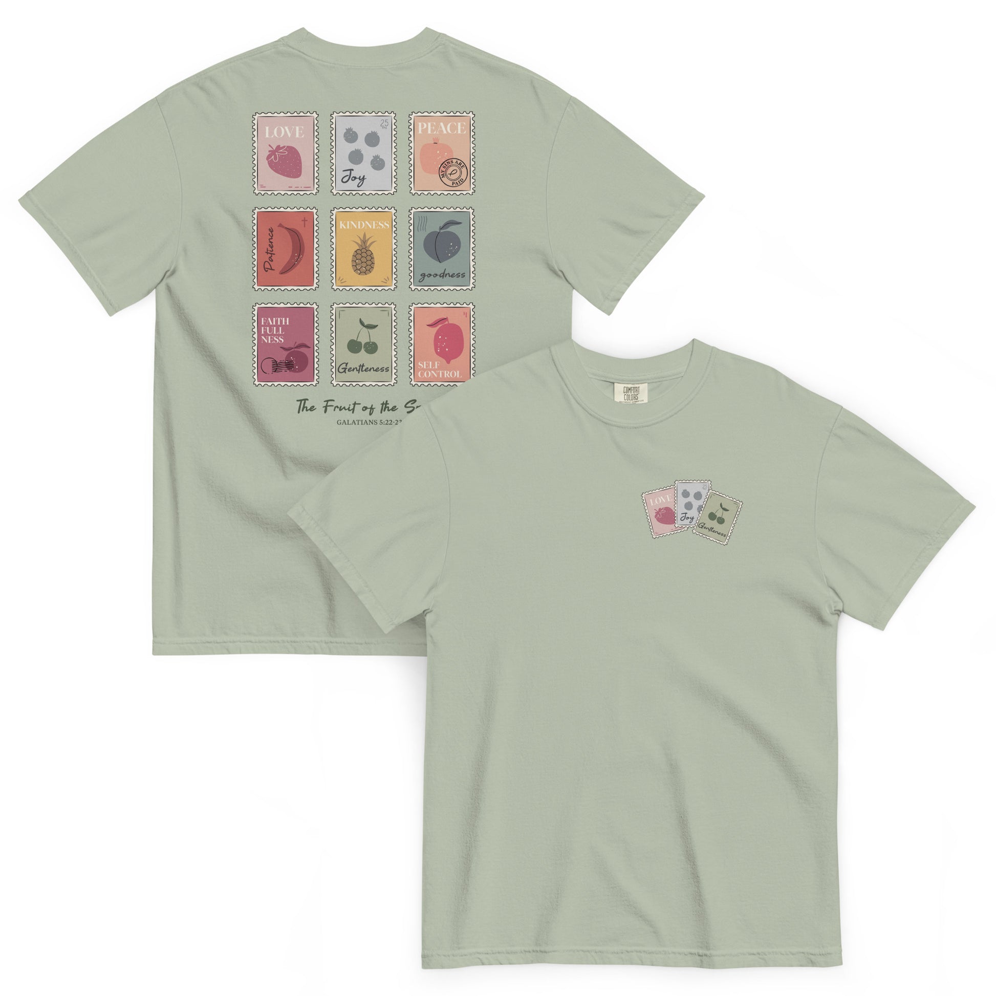 Fruit of the Spirit Stamps Tee