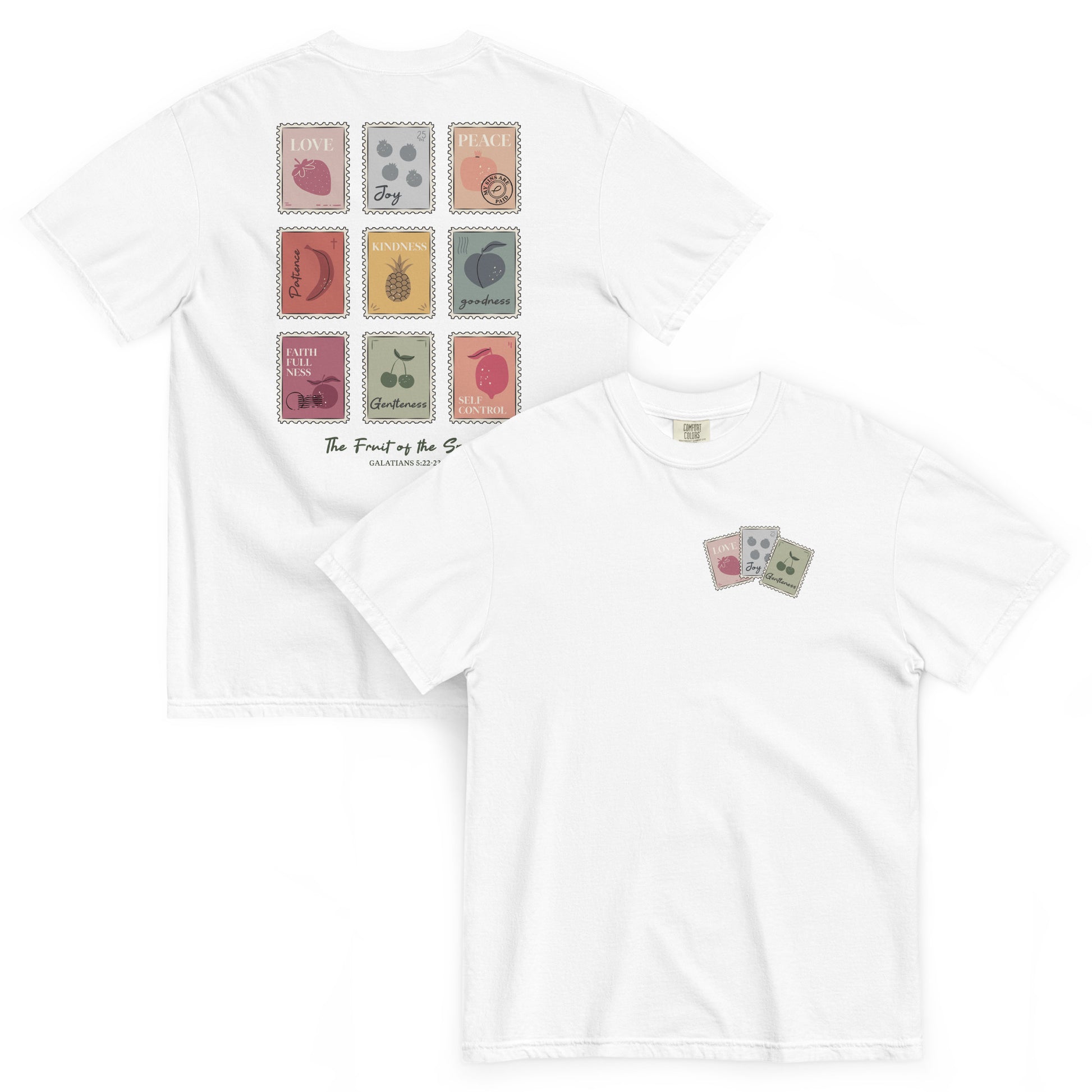 Fruit of the Spirit Stamps Tee